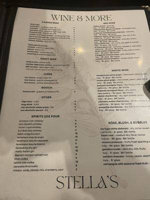 Menu photo 2 Cafe Stella Flagstaff, AZ