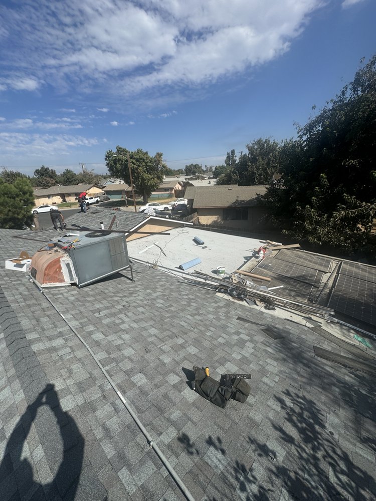 Slide of Pedro’s roofing