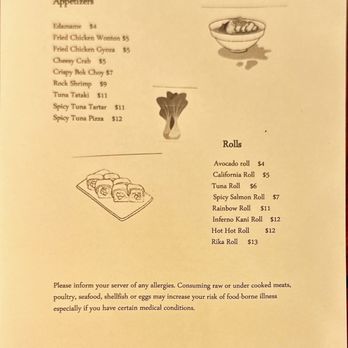 Nakama Sushi Thai - Menu - Thai Near Me - Margate, Florida