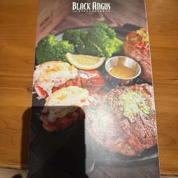 Black Angus Steakhouse - Menu cover - Steakhouses Near Me - Chula Vista, California