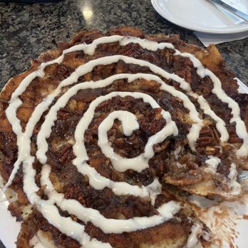 Baja Cafe on Campbell - Pecan Roll Pancake! - Breakfast & Brunch Near Me - Tucson, Arizona Baja Cafe on Campbell - Pecan Roll Pancake! - Breakfast & Brunch Near Me - Tucson, Arizona