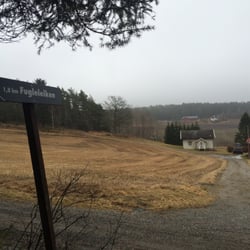 Fugleleiken-Hukeberg Runden - Arriving down on the dirtroad around Hukeberg, when going from Fugleleiken