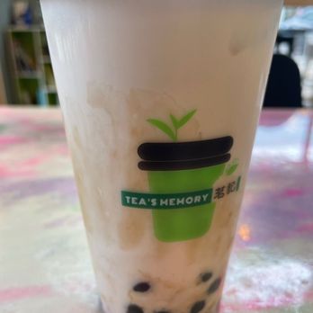 Tea's Memory Boba Tea - oolong caramel milk tea - Bubble Tea Near Me - Frisco, Texas Tea's Memory Boba Tea - oolong caramel milk tea - Bubble Tea Near Me - Frisco, Texas