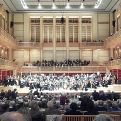 Santa Rosa Symphony - Back row has a great view in the new Weill Hall