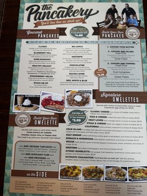 Menu photo 1 The Pancakery Destin, FL