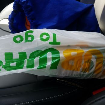 Subway - a plastic bag in the passenger seat of a car - Sandwiches Near Me - Santa Ana, California Subway - a plastic bag in the passenger seat of a car - Sandwiches Near Me - Santa Ana, California