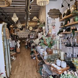 The French Farmhouse - The interior of the store.