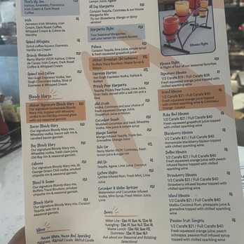 JAM Eateries - Drink menu - Breakfast & Brunch Near Me - Ellicott City, Maryland