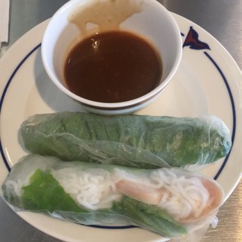 Basil Authentic Vietnamese Cuisine - Chicken spring rolls with peanut sauce - Vietnamese Near Me - Everett, Washington Basil Authentic Vietnamese Cuisine - Chicken spring rolls with peanut sauce - Vietnamese Near Me - Everett, Washington