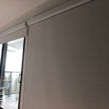 2-DayBlinds - The color/width matches the trim and wall. Our interior paint is called Polar Bear White. - Shades & Blinds Near Me