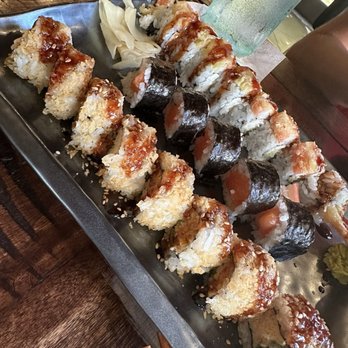 Blue Sushi Sake Grill - Salmon maki and rolls - Sushi Bars Near Me - Austin, Texas