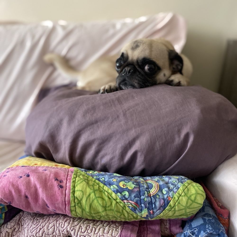 Relaxing after her spa day