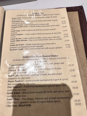 Menu photo 4 Clay Oven San Mateo, CA