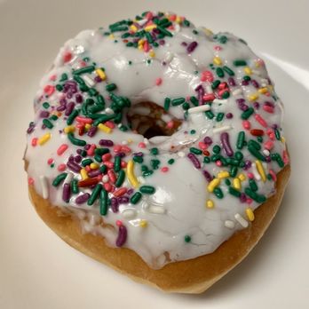 Safeway - Frosted doughnut with sprinkles! - Grocery Near Me - Mililani, Hawaii