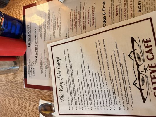 Menu photo 1 Cateye Cafe Bozeman, MT