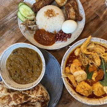 Roti King - Beef Rendang (roti canai), nasi lemak, kari laksa - Indian Near Me - London, XGL