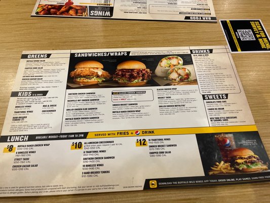 Menu photo 1 Buffalo Wild Wings Casselberry, FL Menu photo 1 Buffalo Wild Wings Casselberry, FL