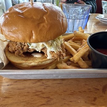 The Barn - Old Smith Farm - Fried chicken sandwich - New American Near Me - Falmouth, Maine The Barn - Old Smith Farm - Fried chicken sandwich - New American Near Me - Falmouth, Maine