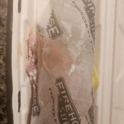 Firehouse Subs - Mayonnaise chunks Nasty