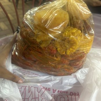 Kreyol Ya Ya - 3 pounds crawfish with corn,sausage, and potatoes. - Bakeries Near Me - Houston, Texas Kreyol Ya Ya - 3 pounds crawfish with corn,sausage, and potatoes. - Bakeries Near Me - Houston, Texas