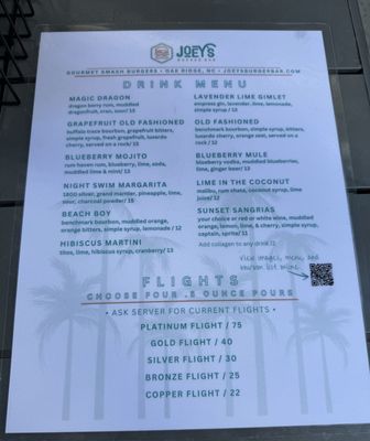 Menu photo 4 Joey’s Burger Bar Oak Ridge, NC Menu photo 4 Joey’s Burger Bar Oak Ridge, NC