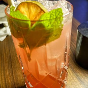 Hestia Kitchen + Bar - Sakura yuzu with 2/3 of ice inside - Steakhouses Near Me - Richmond, British Columbia