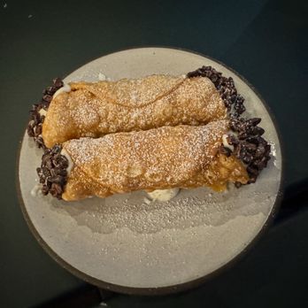 No Saint - Roasted nectarine cannoli - Pizza Near Me - Portland, Oregon No Saint - Roasted nectarine cannoli - Pizza Near Me - Portland, Oregon