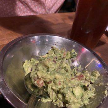 Cocina Madrigal - Guacamole that we started eating already; don't mind the contents remaining haha - Tacos Near Me - Phoenix, Arizona