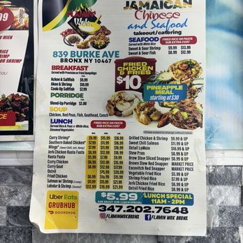 Flamin Wok - Menu - Chinese Near Me - Bronx, New York Flamin Wok - Menu - Chinese Near Me - Bronx, New York