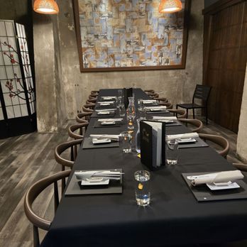 TheKoi Sushi and Sake Bar - There was a lovely table setting in another room. - Japanese Near Me - Tacoma, Washington TheKoi Sushi and Sake Bar - There was a lovely table setting in another room. - Japanese Near Me - Tacoma, Washington
