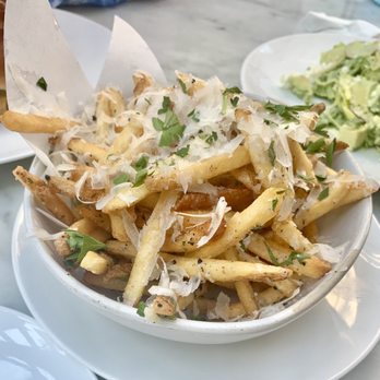 RH Rooftop Restaurant at RH West Palm - Truffle Hand-Cut Fries Garlic Aioli ($18) expensive but good! - Wine Bars Near Me - West Palm Beach, Florida RH Rooftop Restaurant at RH West Palm - Truffle Hand-Cut Fries Garlic Aioli ($18) expensive but good! - Wine Bars Near Me - West Palm Beach, Florida