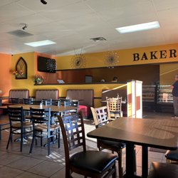 La Sinaloense - The restaurant with a view of the bakery.