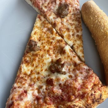 Fat Boys Pizza - Fat boys Large Sausage Pizza. Two slices gets you three pieces of sausage. - Pizza Near Me - Elgin, Oklahoma
