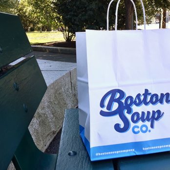 Boston Soup Company - To-go bag - Diners Near Me - Boston, Massachusetts Boston Soup Company - To-go bag - Diners Near Me - Boston, Massachusetts