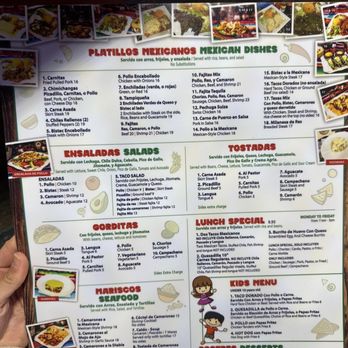 Taco Lindo - Menu - Mexican Near Me - Naples, Florida