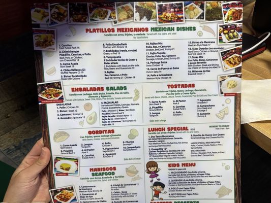 Menu photo 2 Taco Lindo Naples, FL