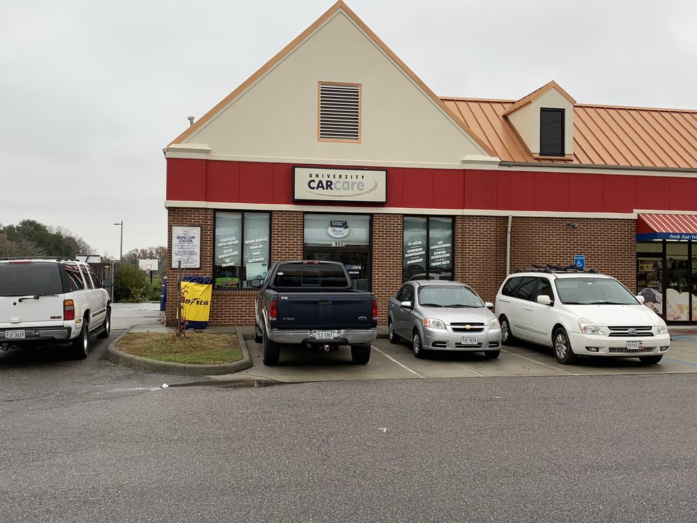 UNIVERSITY CAR CARE Updated August 2024 21 Reviews 4900B Hampton Blvd, Norfolk, Virginia