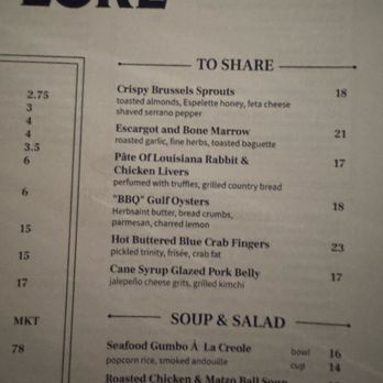 Luke - You must try the brussels sprouts. It is like a party in your mouth. Tip: you can get a half order. - French Near Me - New Orleans, Louisiana Luke - You must try the brussels sprouts. It is like a party in your mouth. Tip: you can get a half order. - French Near Me - New Orleans, Louisiana