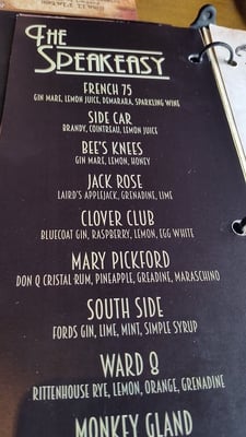 Menu photo 7 Cinder Bar Clarksboro, NJ