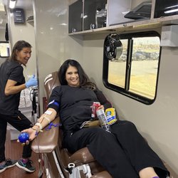 Texas Blood Institute - Donating blood!