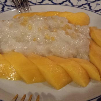Turmeric Thai Kitchen - Mango sticky rice. - Thai Near Me - La Jolla, California Turmeric Thai Kitchen - Mango sticky rice. - Thai Near Me - La Jolla, California