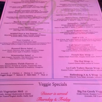 Jane's Cafe on 3rd - Great menu, other side has breakfast and brunch menus. Michelle" was a phenomenal waitress who helped w/choices - Breakfast & Brunch Near Me - Naples, Florida Jane's Cafe on 3rd - Great menu, other side has breakfast and brunch menus. Michelle" was a phenomenal waitress who helped w/choices - Breakfast & Brunch Near Me - Naples, Florida
