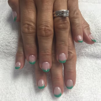 Ritz Nails Salon - How cute are these green tips for St Patty's Day! - Nail Salons Near Me - Costa Mesa, California Ritz Nails Salon - How cute are these green tips for St Patty's Day! - Nail Salons Near Me - Costa Mesa, California