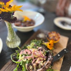 The Kitchen at Bernardo Winery - The polpe or Octopus, is tasty and light