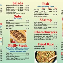 Wings Xpress - Menu