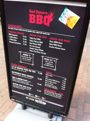 Menu photo 1 Red Square BBQ & Hot Dawgs Seattle, WA