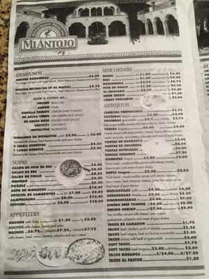Menu photo 3 Mi Antojo Mexican Restaurant New Bedford, MA
