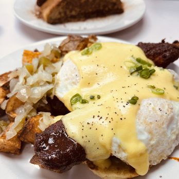 Kitchen87 - Nashville Hot Chicken Benedict - American Near Me - Mount Holly, New Jersey Kitchen87 - Nashville Hot Chicken Benedict - American Near Me - Mount Holly, New Jersey