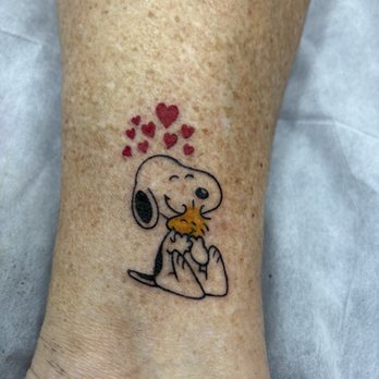 Last Rockers Tattoo - Snoopy tattoo - Tattoo Near Me - Streamwood, Illinois Last Rockers Tattoo - Snoopy tattoo - Tattoo Near Me - Streamwood, Illinois