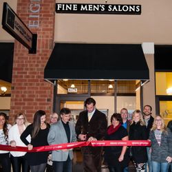 18|8 Fine Men's Salons - Maple Grove - Ribbon cutting ceremony at our Maple Grove location.